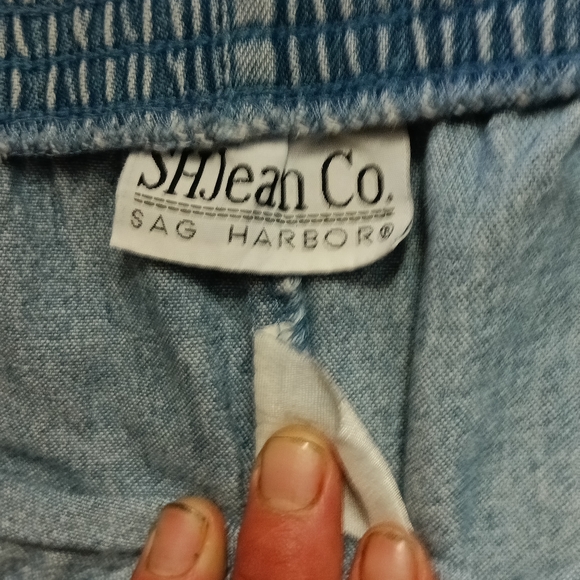 Sag Harbor Blue Denim Pants - Picture 1 of 2
